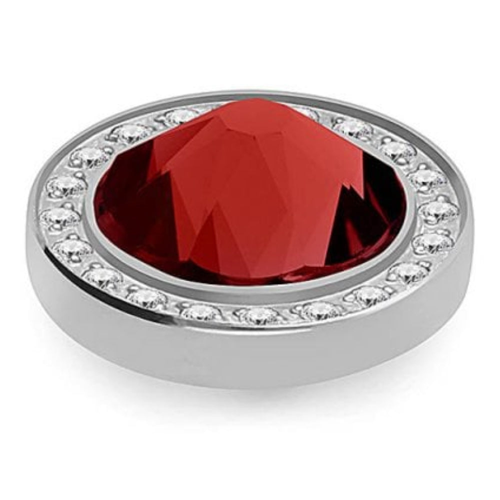 10.5mm Interchangeable Canino Deluxe Scarlet Crystal Top in S/P