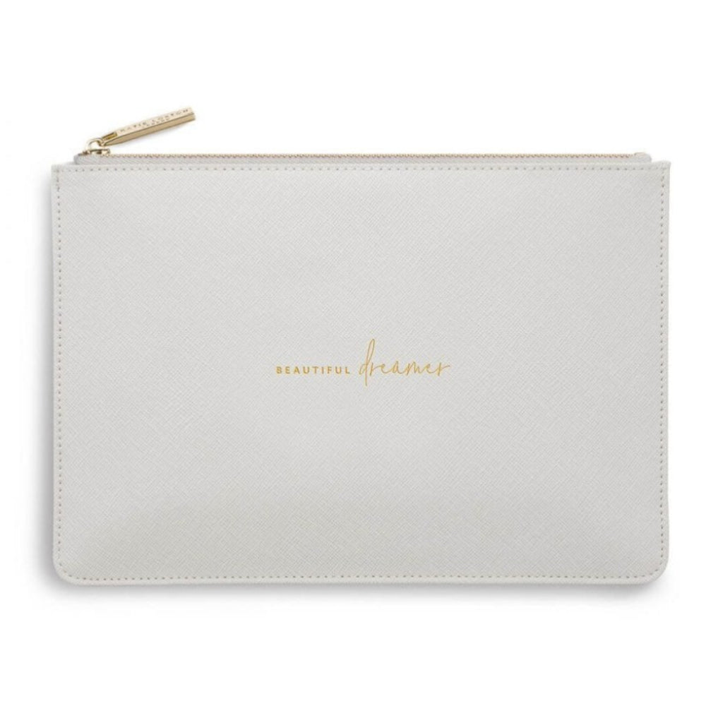 Perfect Pouch | Beautiful Dreamer | Pale Grey | 16 X 24cm