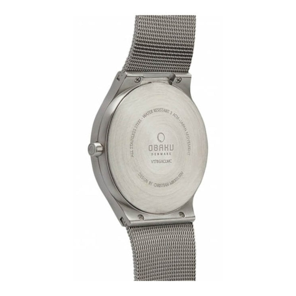 Obaku Rolig Cyan Men's Wristwatch