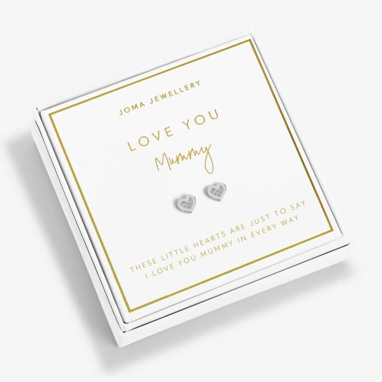Mother's Day A Little Earrings 'Love You Mummy'