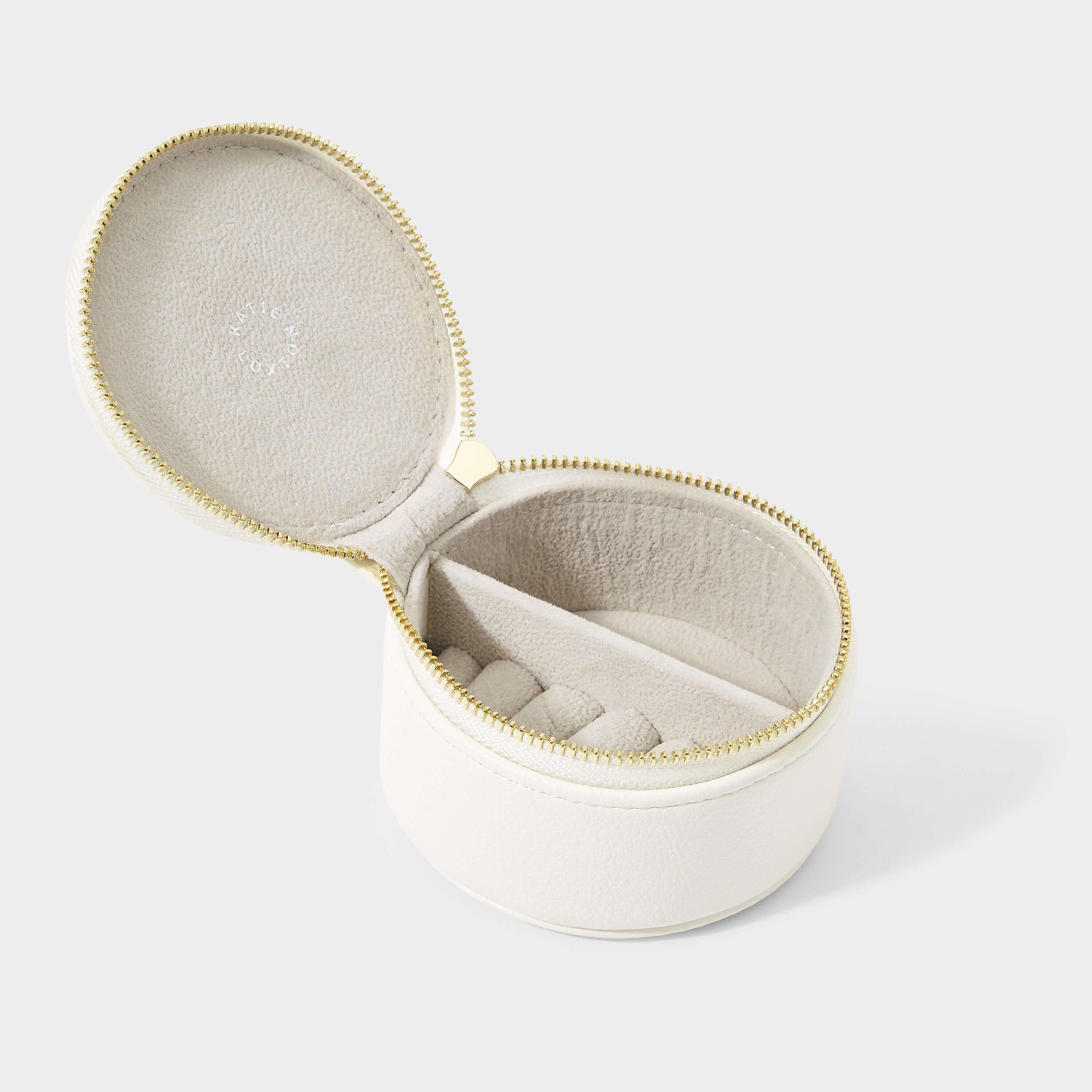 Birthstone Jewellery Box | April | 9 X 9 X 5.5cm