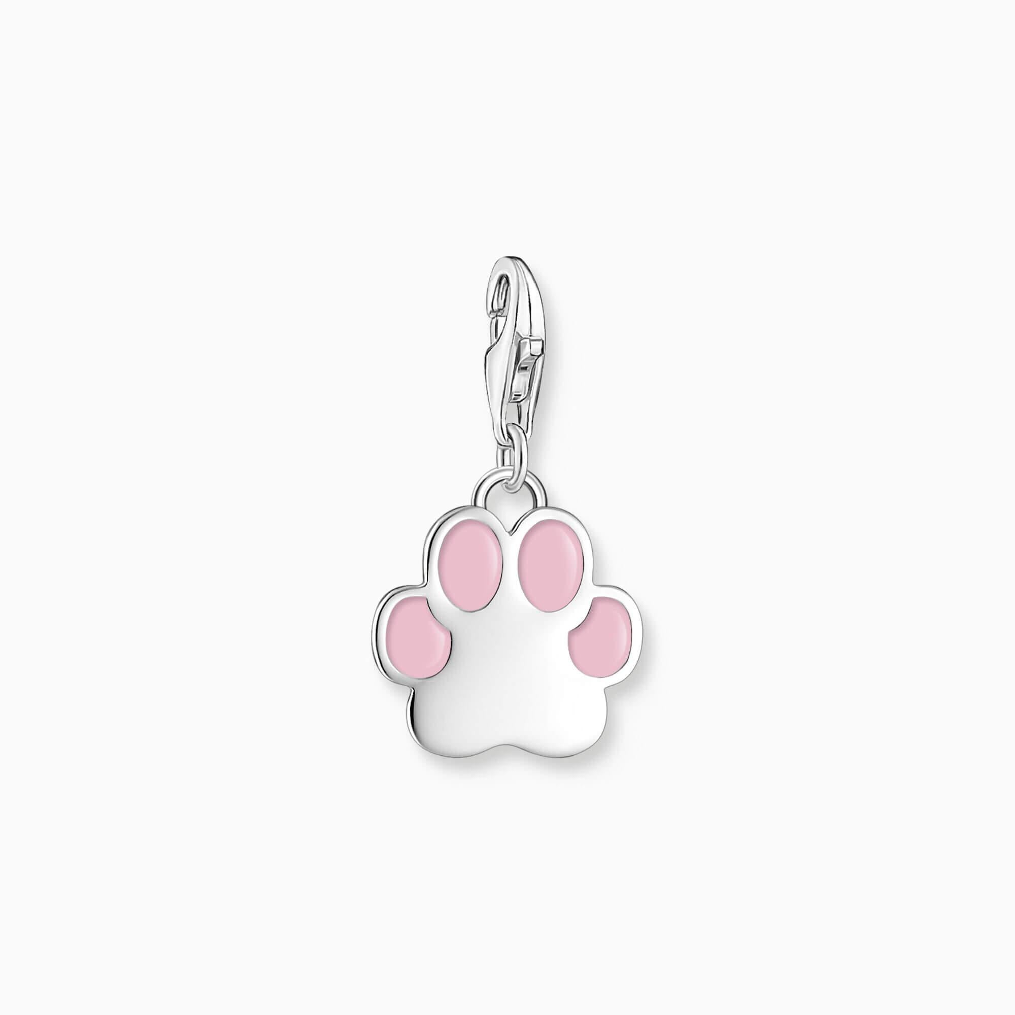Pink Paw Charm Pendant