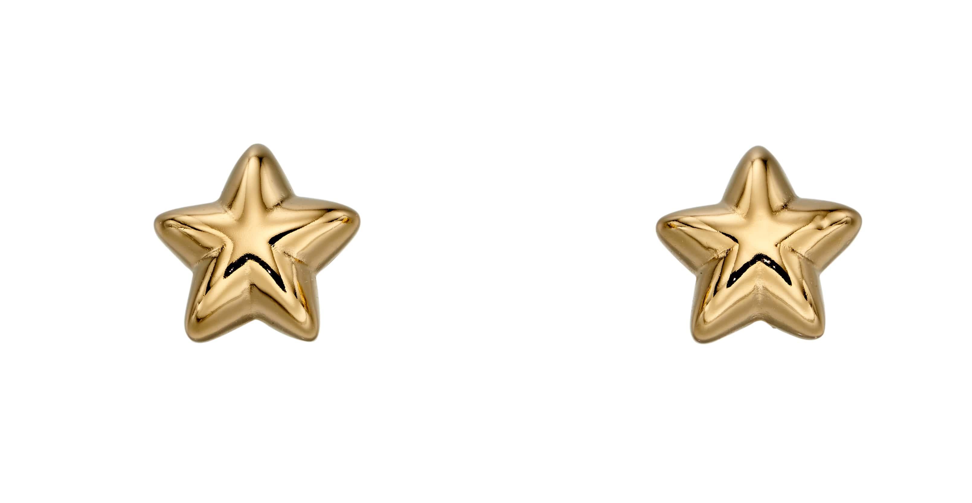Sophie - Gold Plated Star Studs