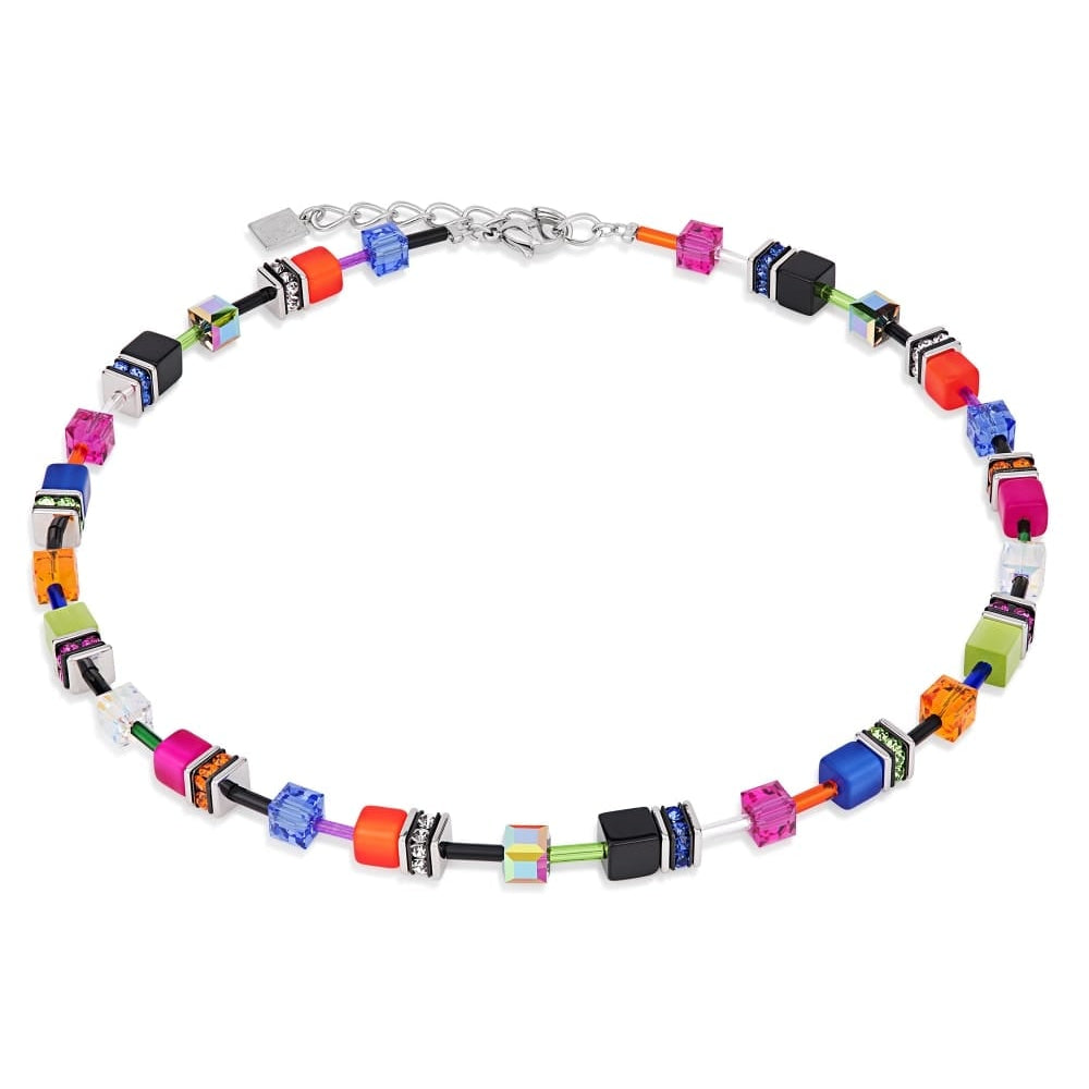Ladies' Multicolour Necklace With Swarovski Elements