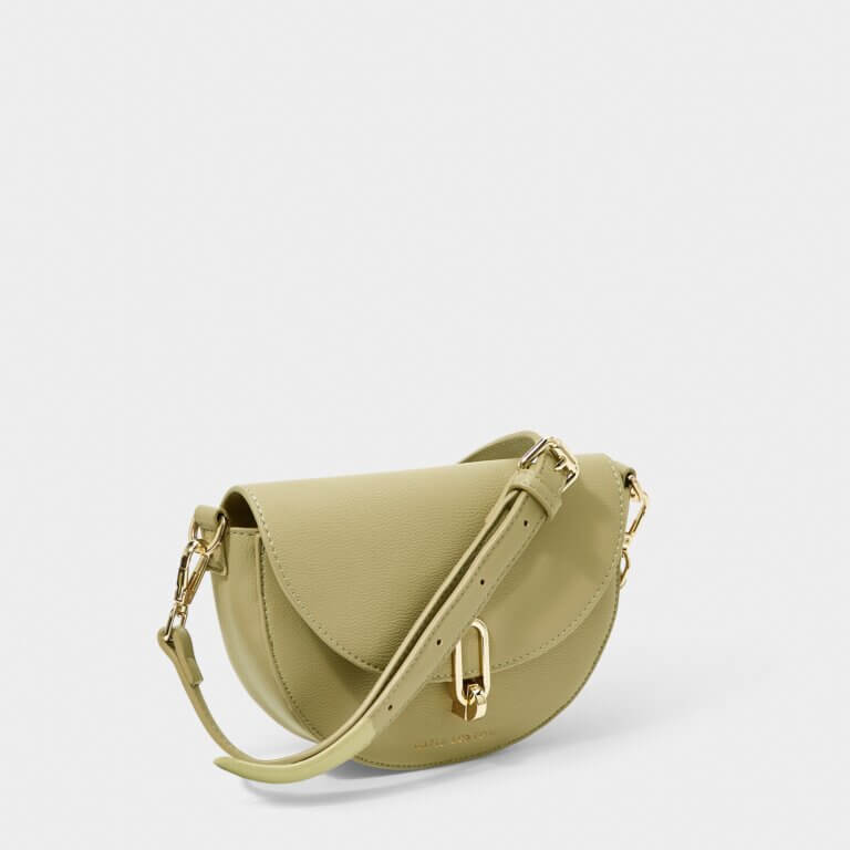 Quinn Mini Saddle Bag | Olive | 14cm X 20cm X 5cm