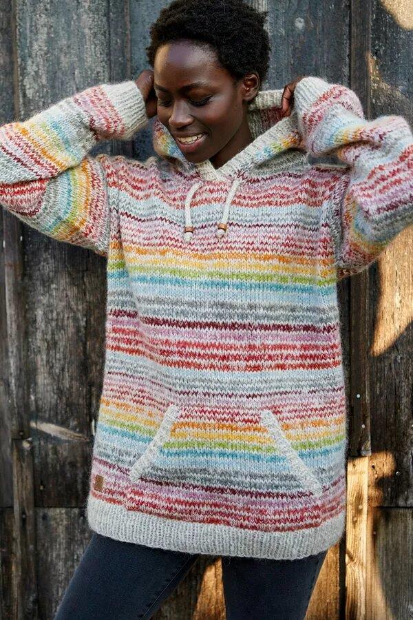 Langtang Hoody Multicolour