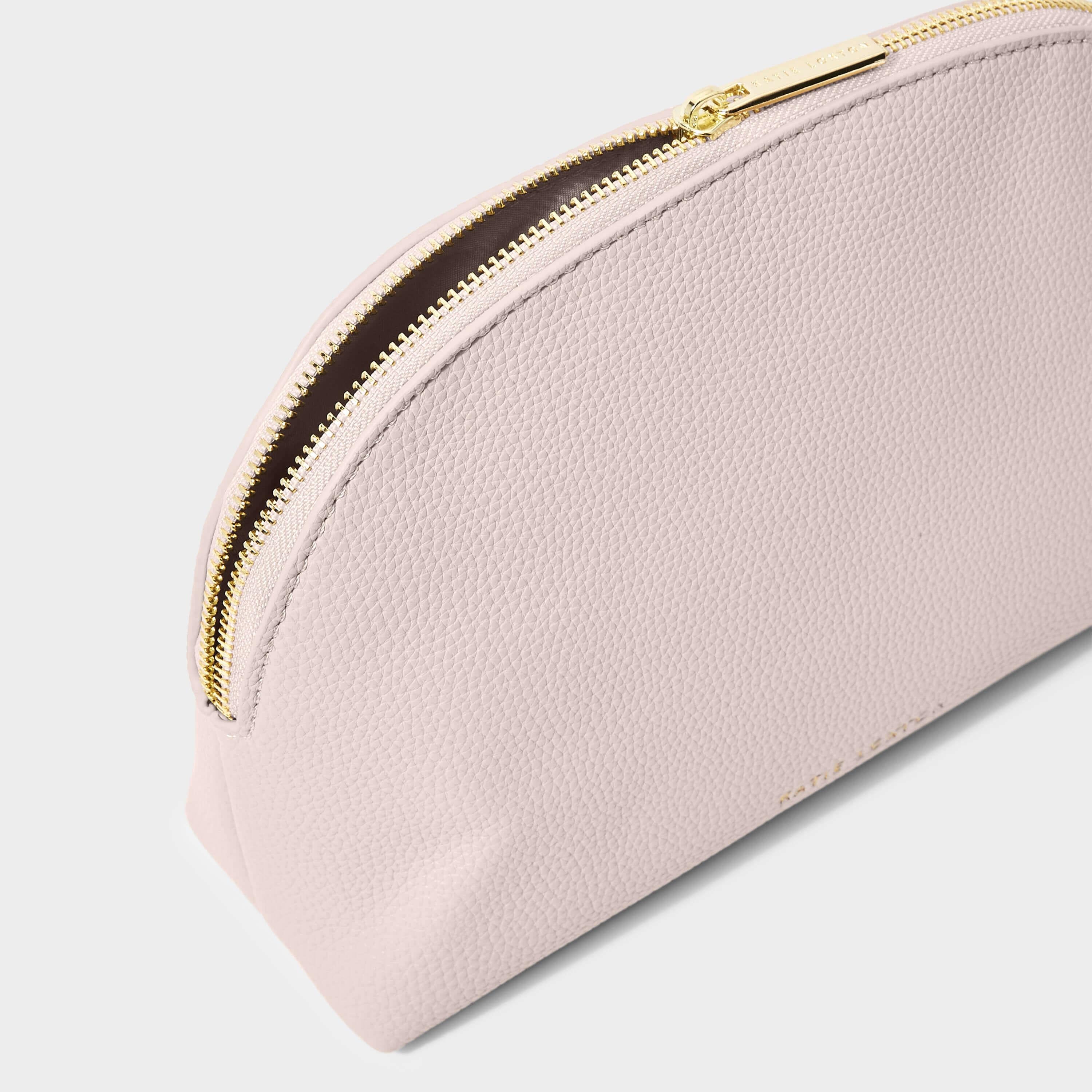 Secret Message Wash Bag | Nude | 17 X 24.5 X 8cm