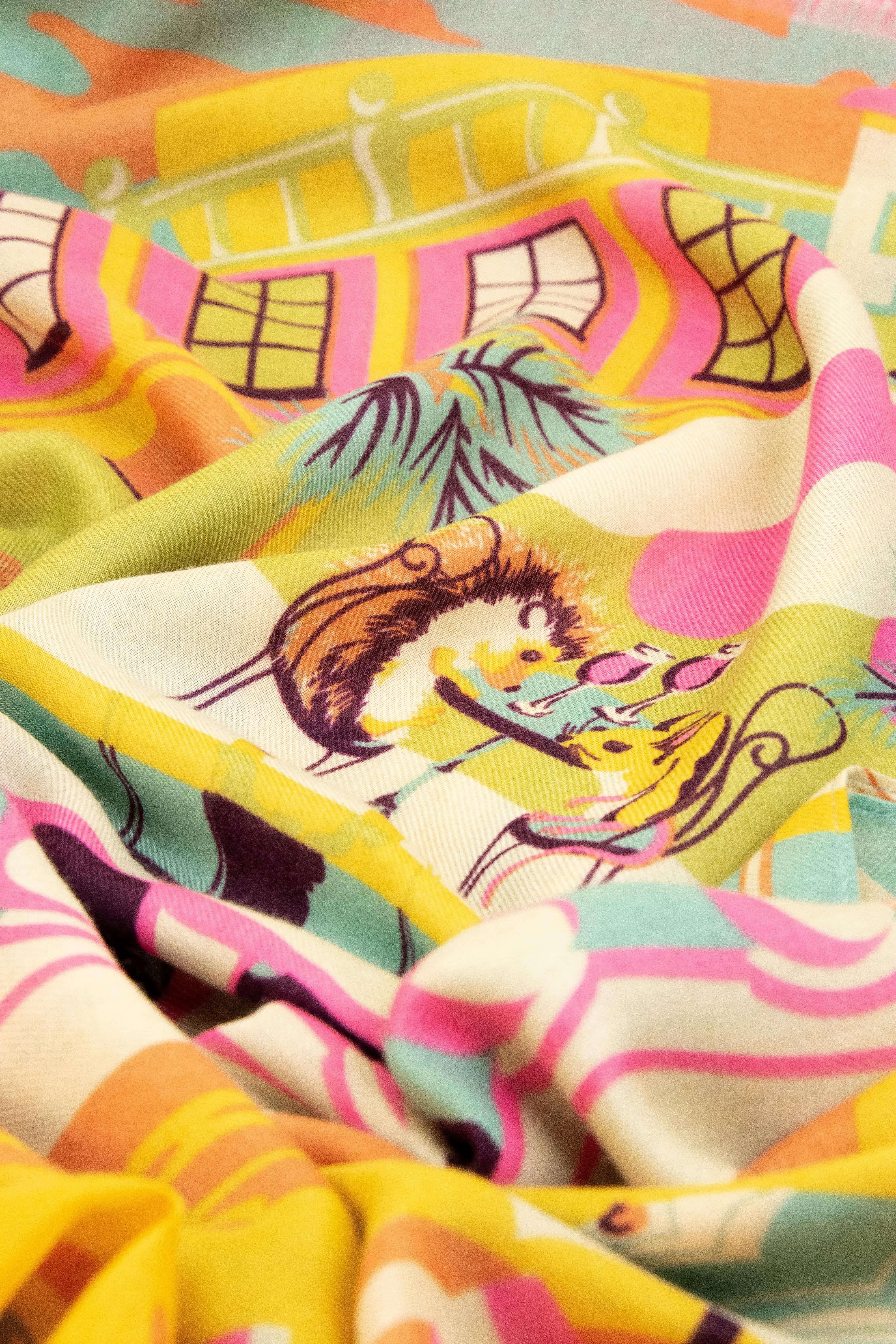 Print Scarf - Promenade