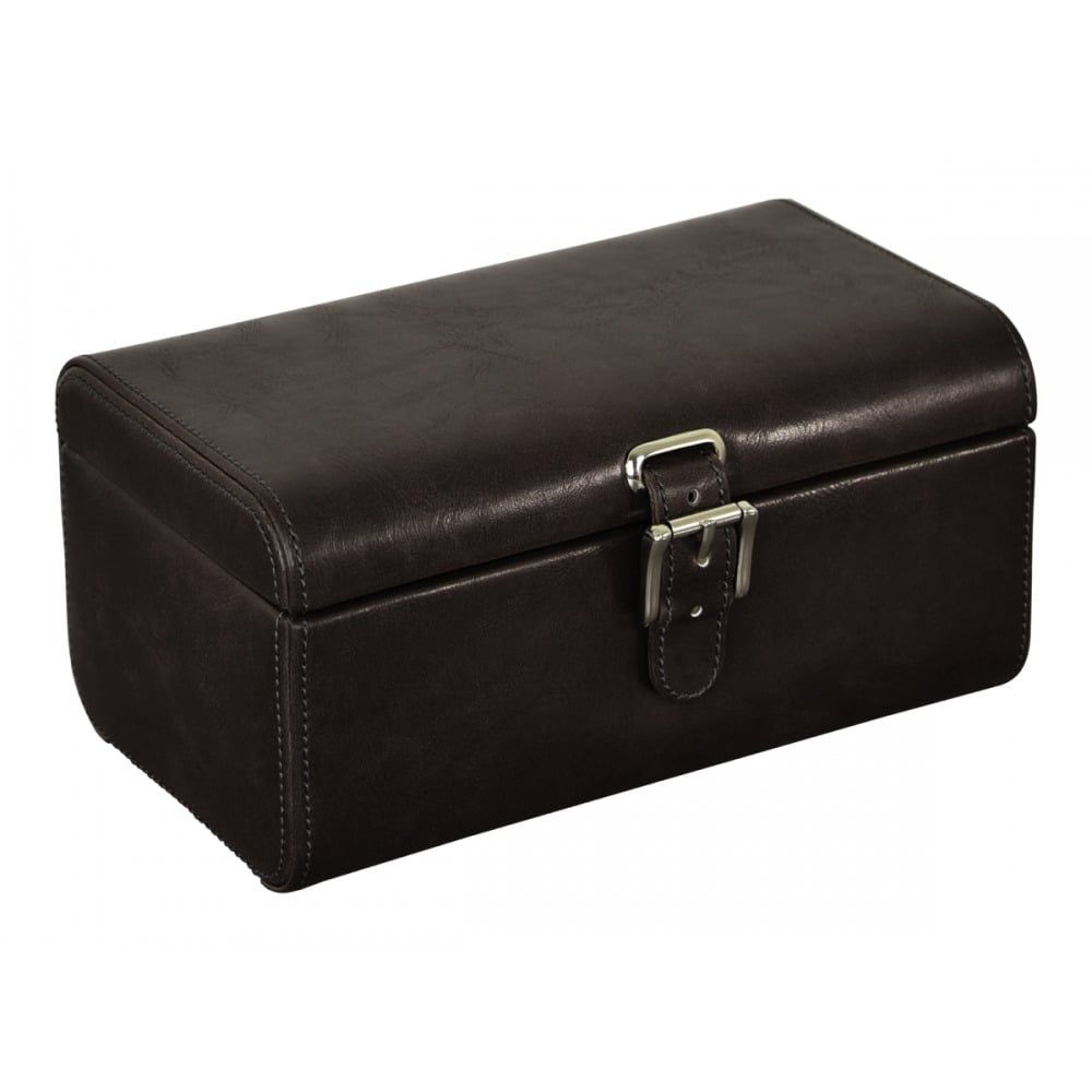 Grey Cambridge Watch & Cufflink Box