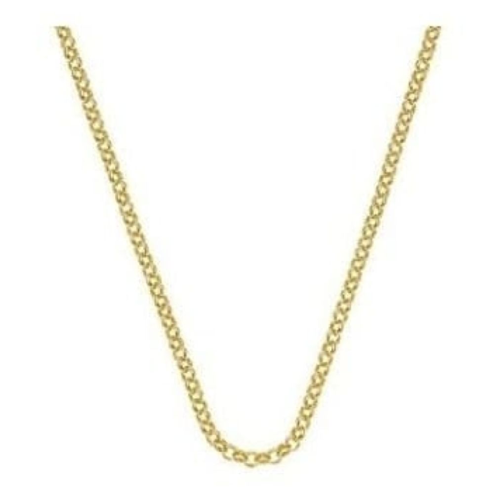 Yellow Gold Belcher Chain 18"