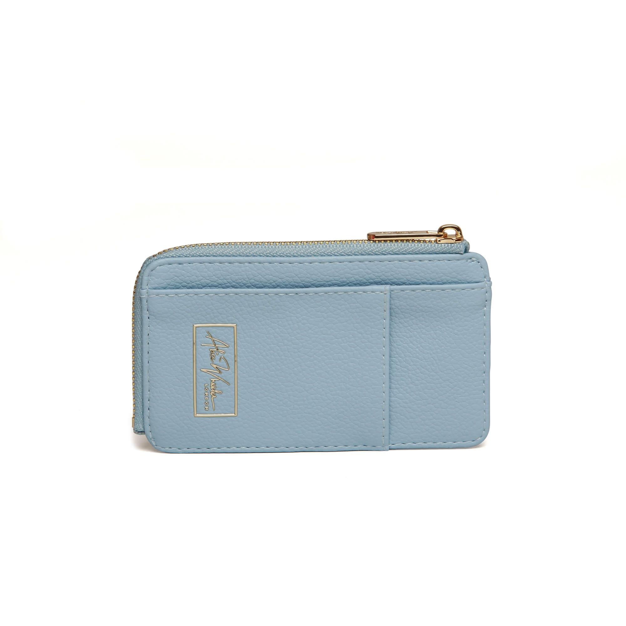 Bath Coin Purse In Pastel Blue