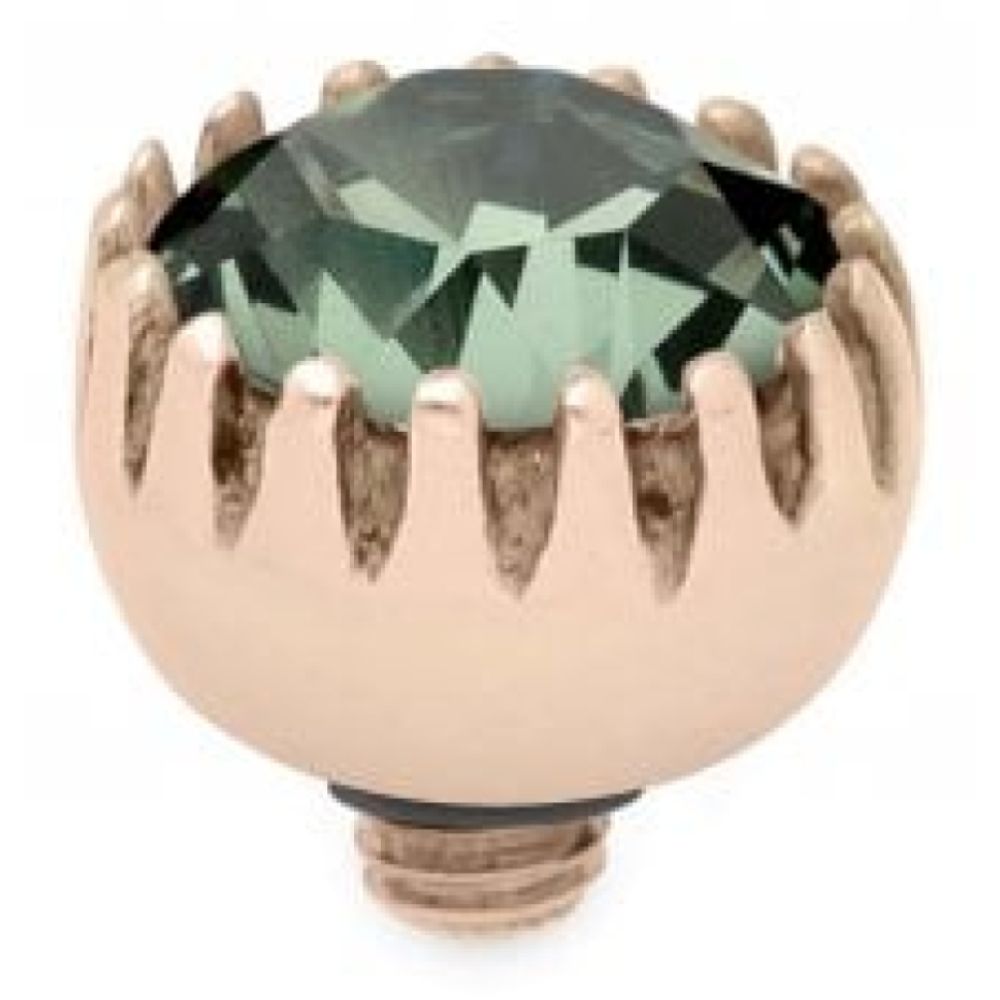 Chrysolite Crystal Interchangeable Top London (Rg/P)