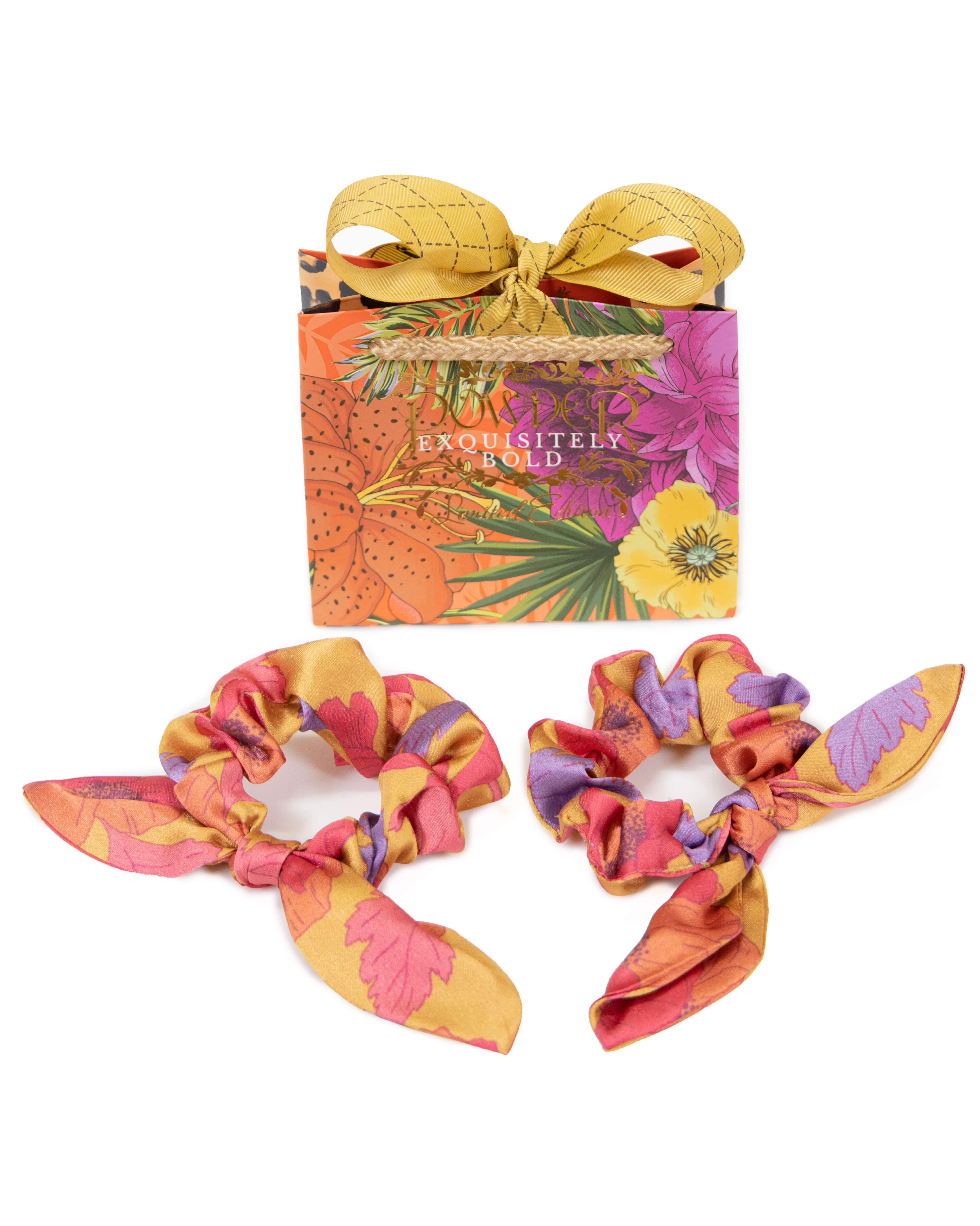 Scrunchies Poppy Bright