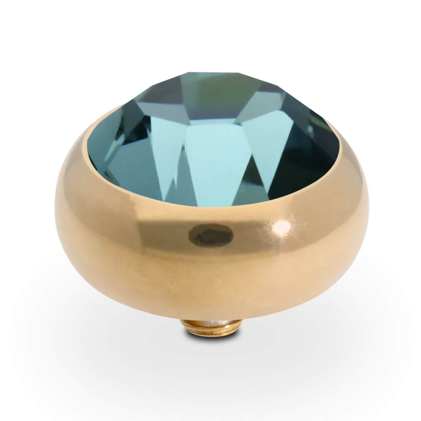 SESTO (G/P) 10mm Smoked Sapphire Ring Top