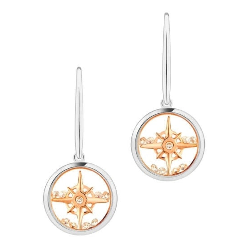 Compass Star Earrings (E5417 ROCZ)