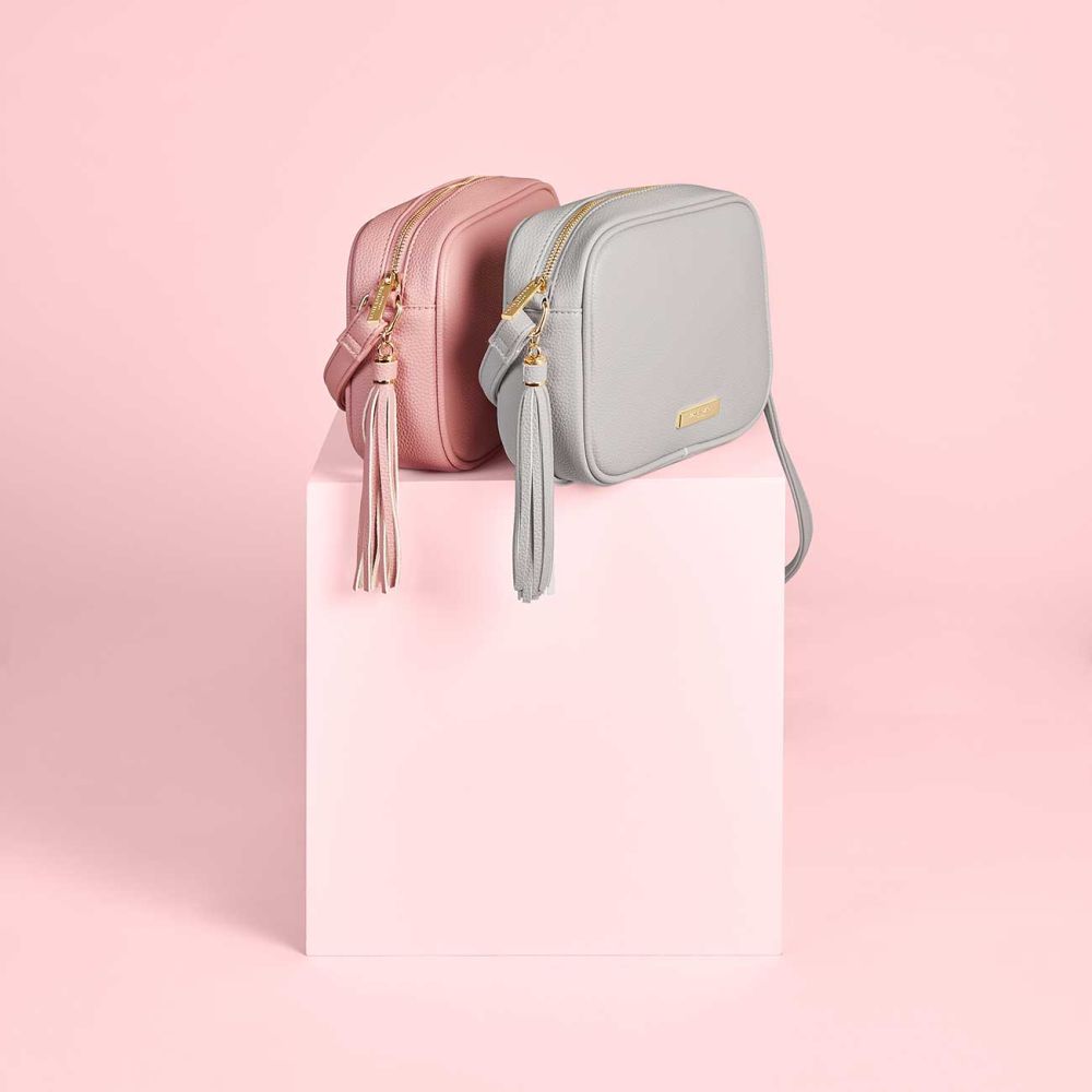Sophia Tassel Crossbody Bag | Stone