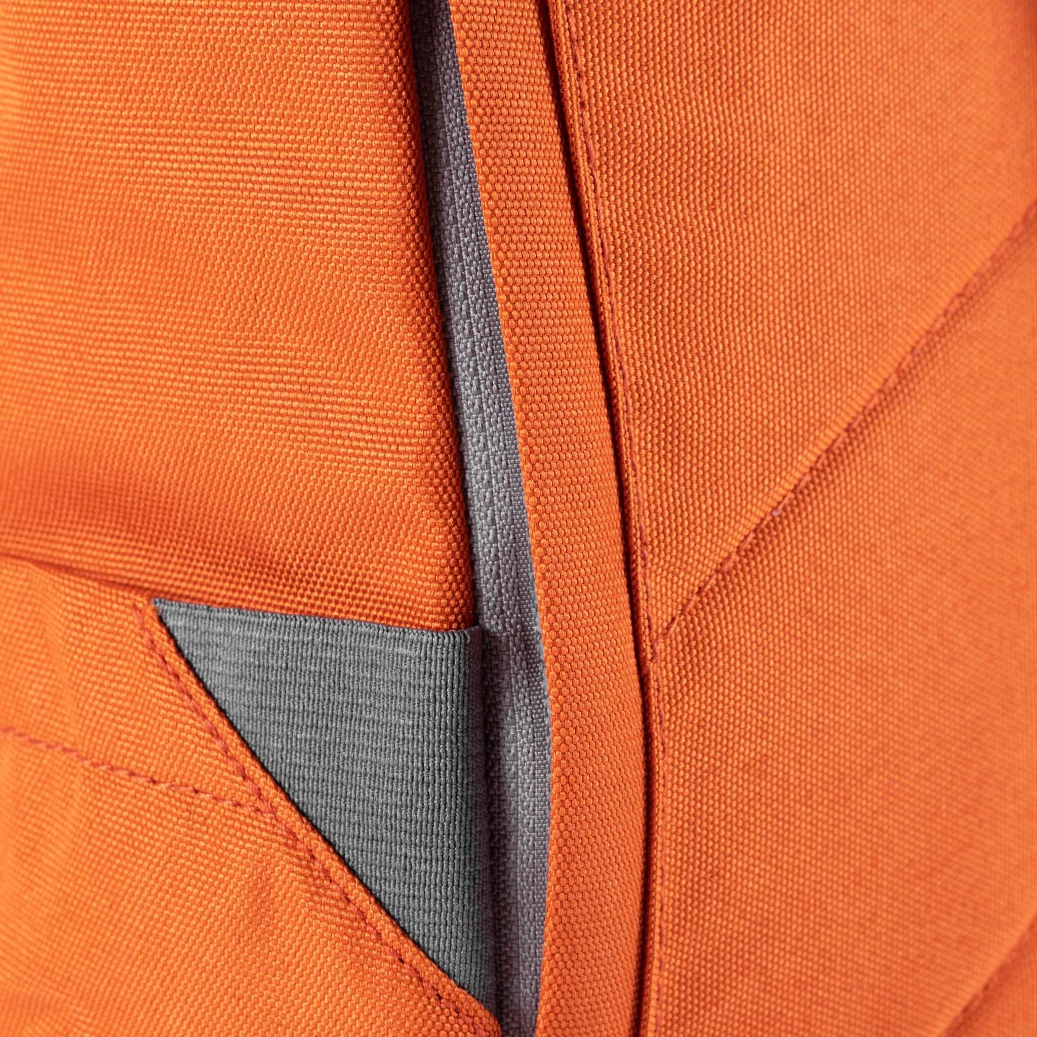 Finchley A Atomic Orange Recycled Canvas - Medium