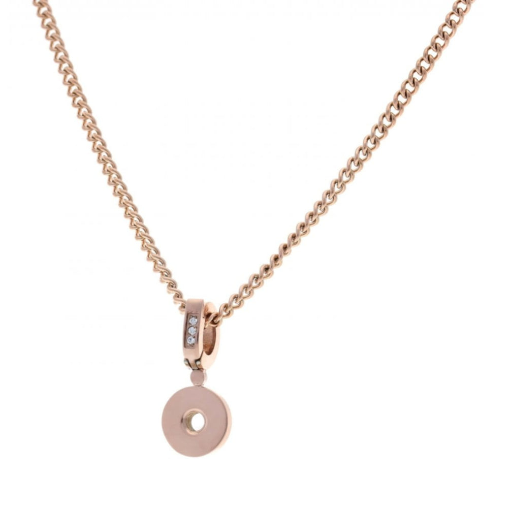 Interchangeable Necklace Basic Charm Mirano Deluxe In RG