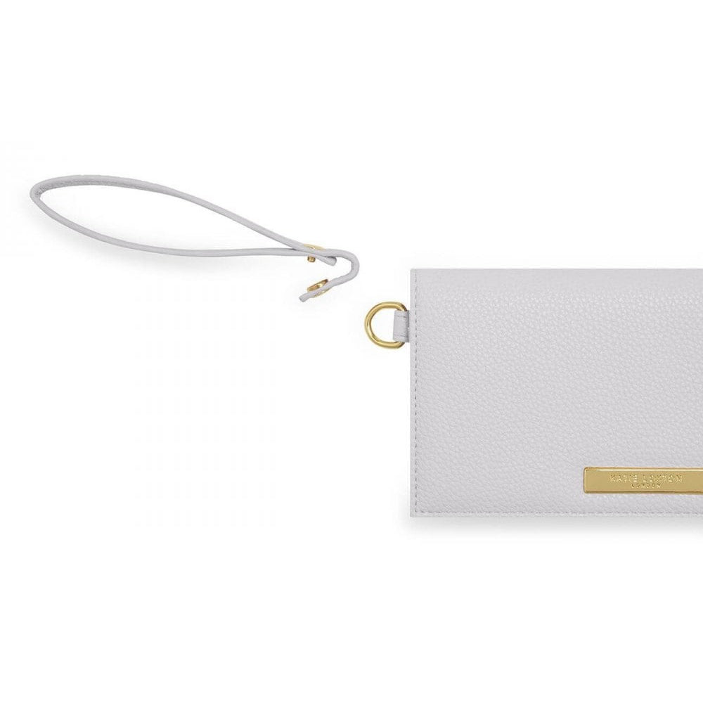 Cleo Wristlet | Pale Grey | 10 X 19 Cm
