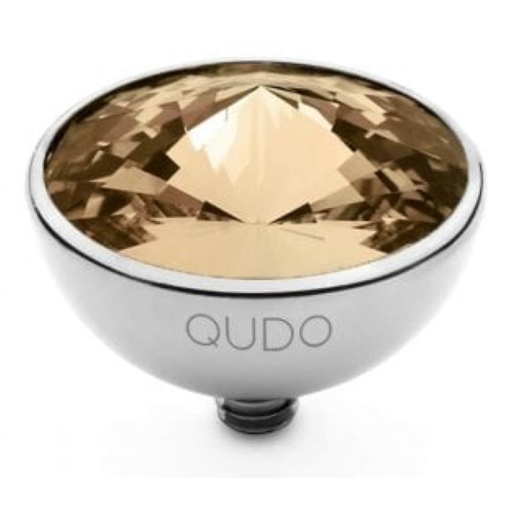 Famosa Silver 13mm Bottone Ring Top Light Colorado Topaz