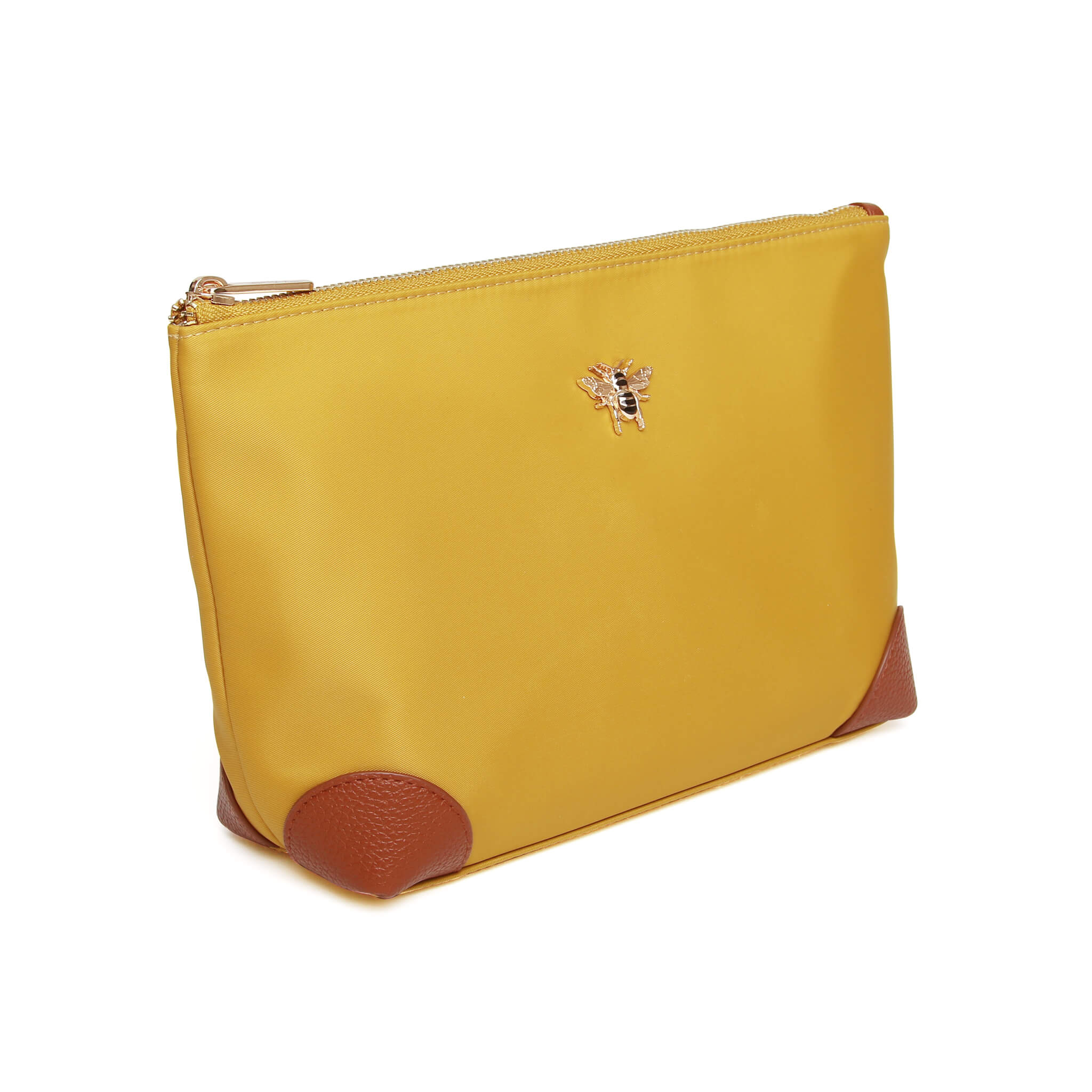 Harrow Travel Bag/Pouch In Ochre