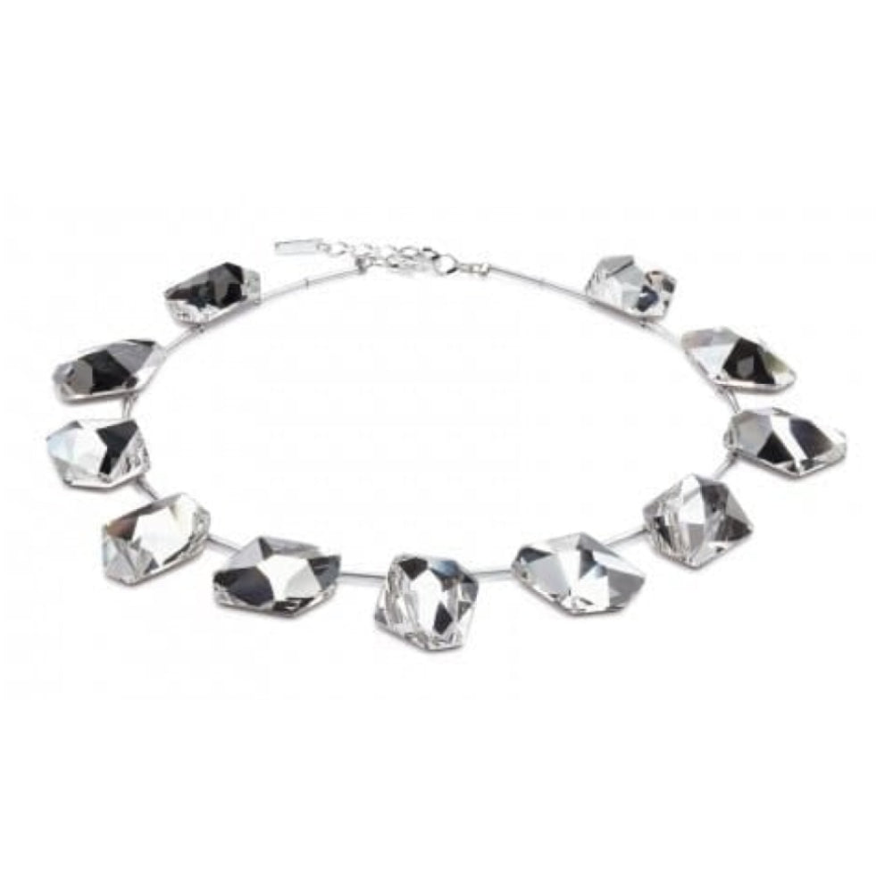 Adjustable Geometric Shaped Crystallized Swarovski Necklace