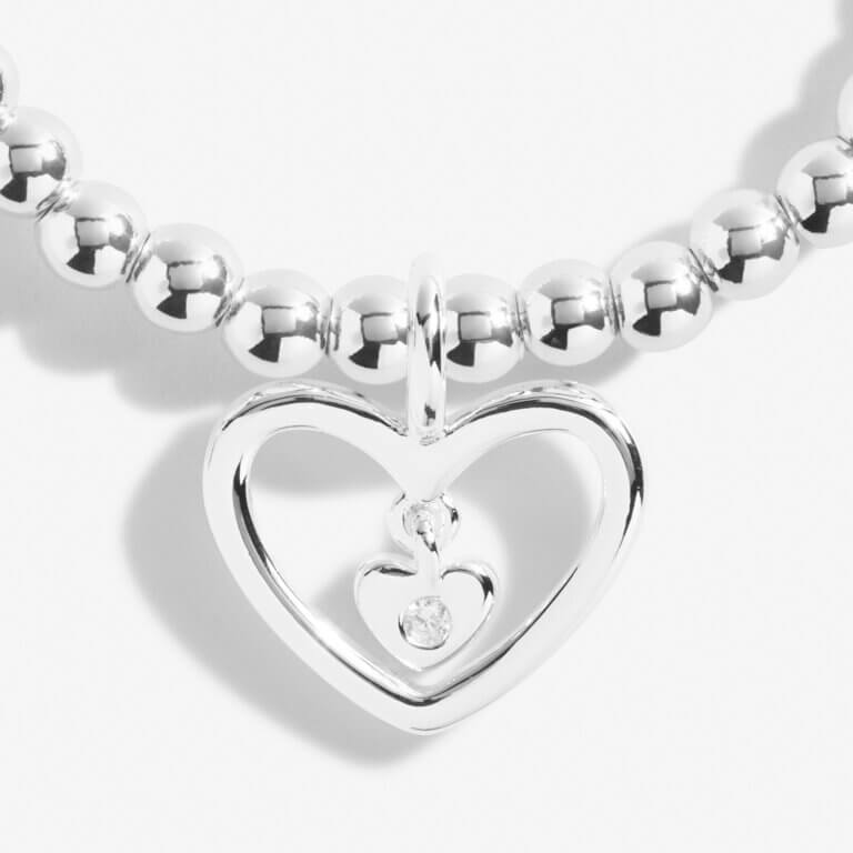 A Little | Family First | Silver | Bracelet | 17.5cm Stretch