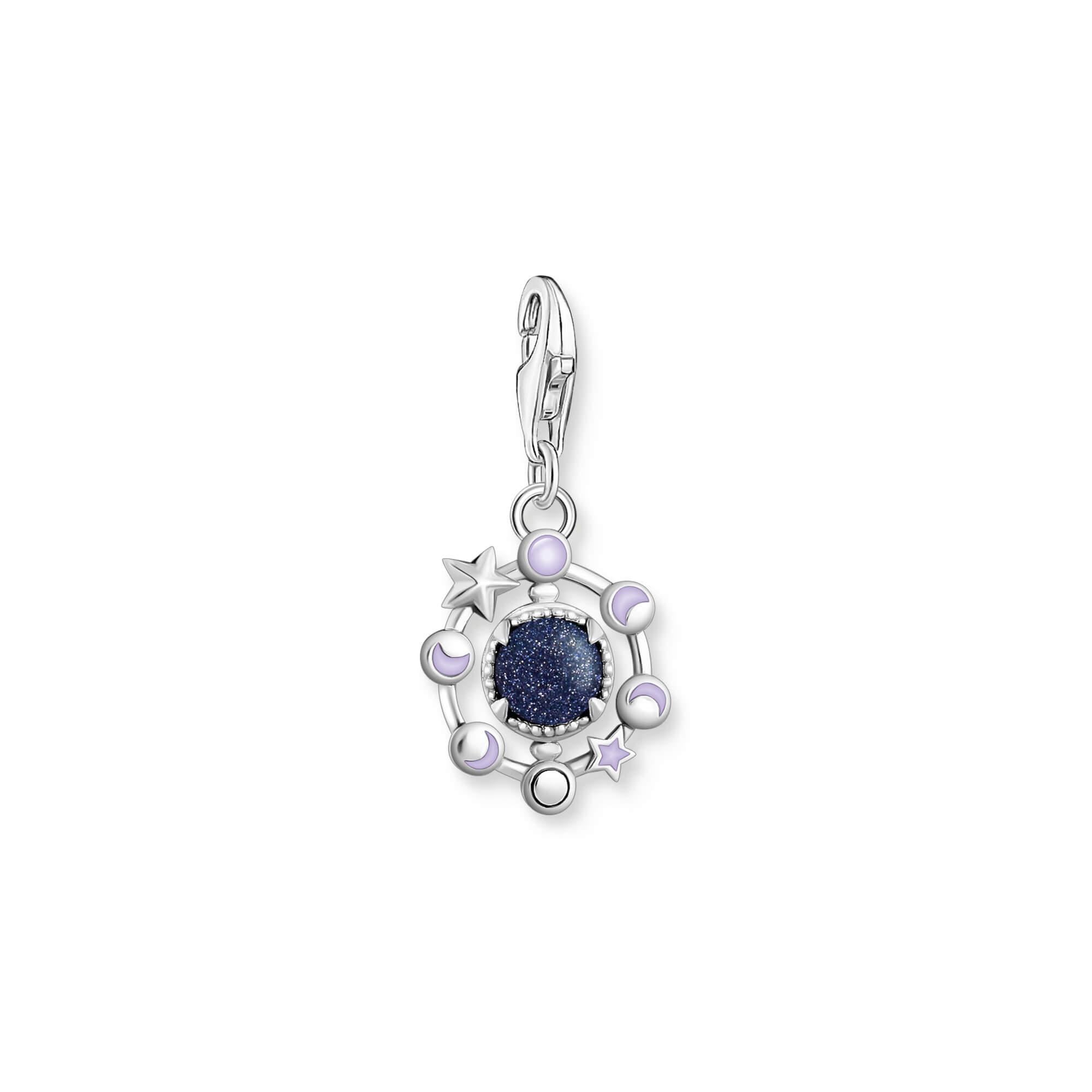 Moon Phase Charm Pendant