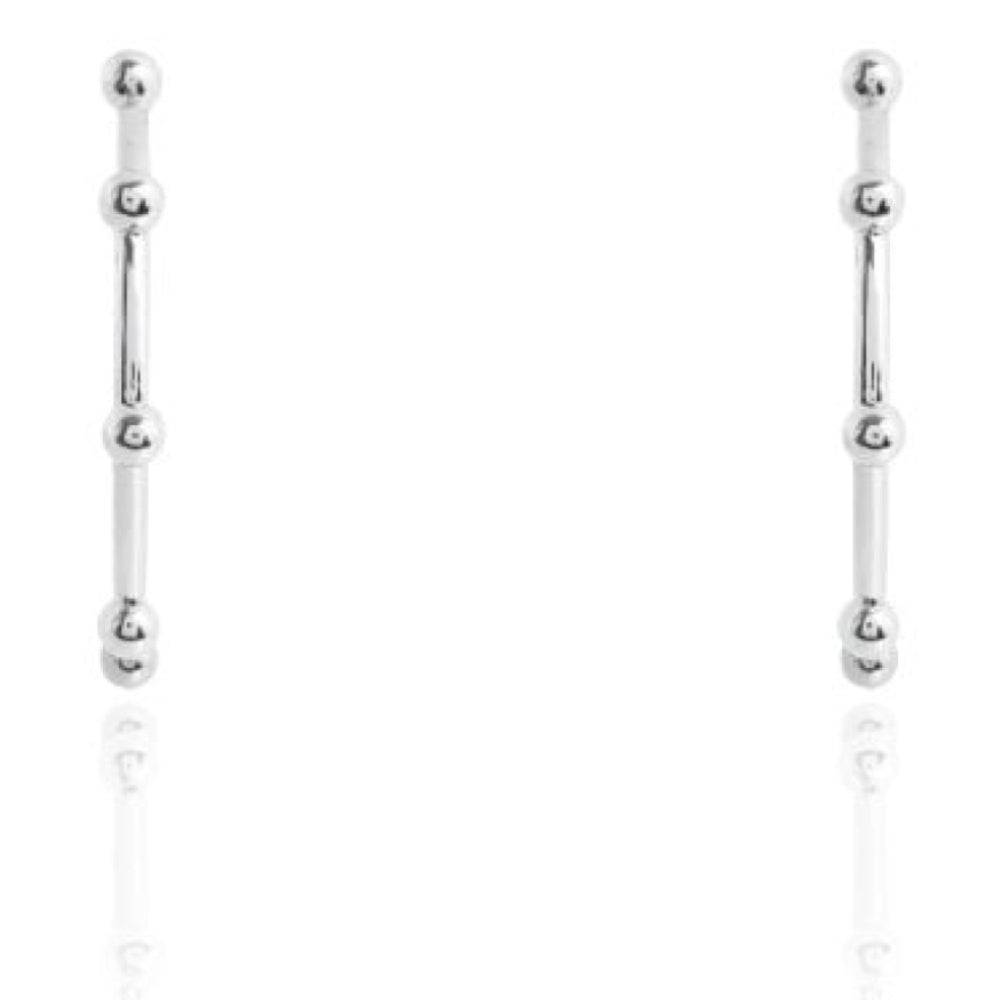 Olia | Beaded Hoops
