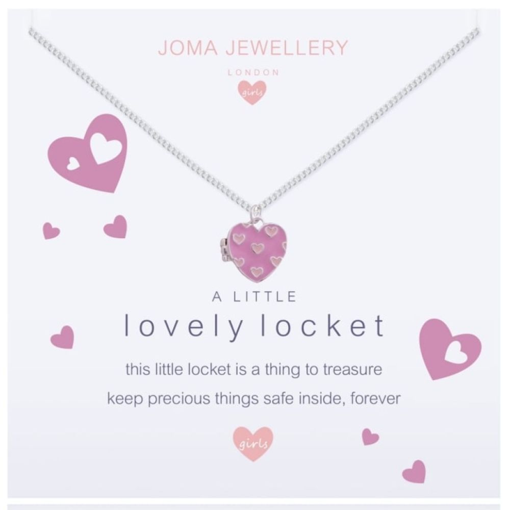 a little LOVELY LOCKET - silver necklace