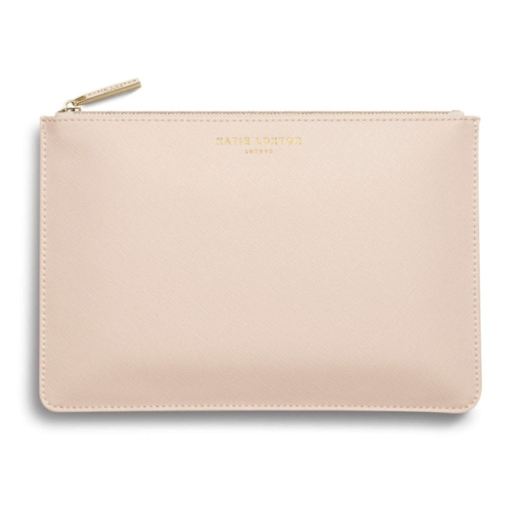 PERFECT POUCH GIFT SET - WONDERFUL MUM - Oyster Pink and Metallic Gold - 29x21x2.5cm (boxed)