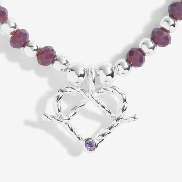 Colour Pop A Little | Strength | Silver | Bracelet | 17.5cm Stretch