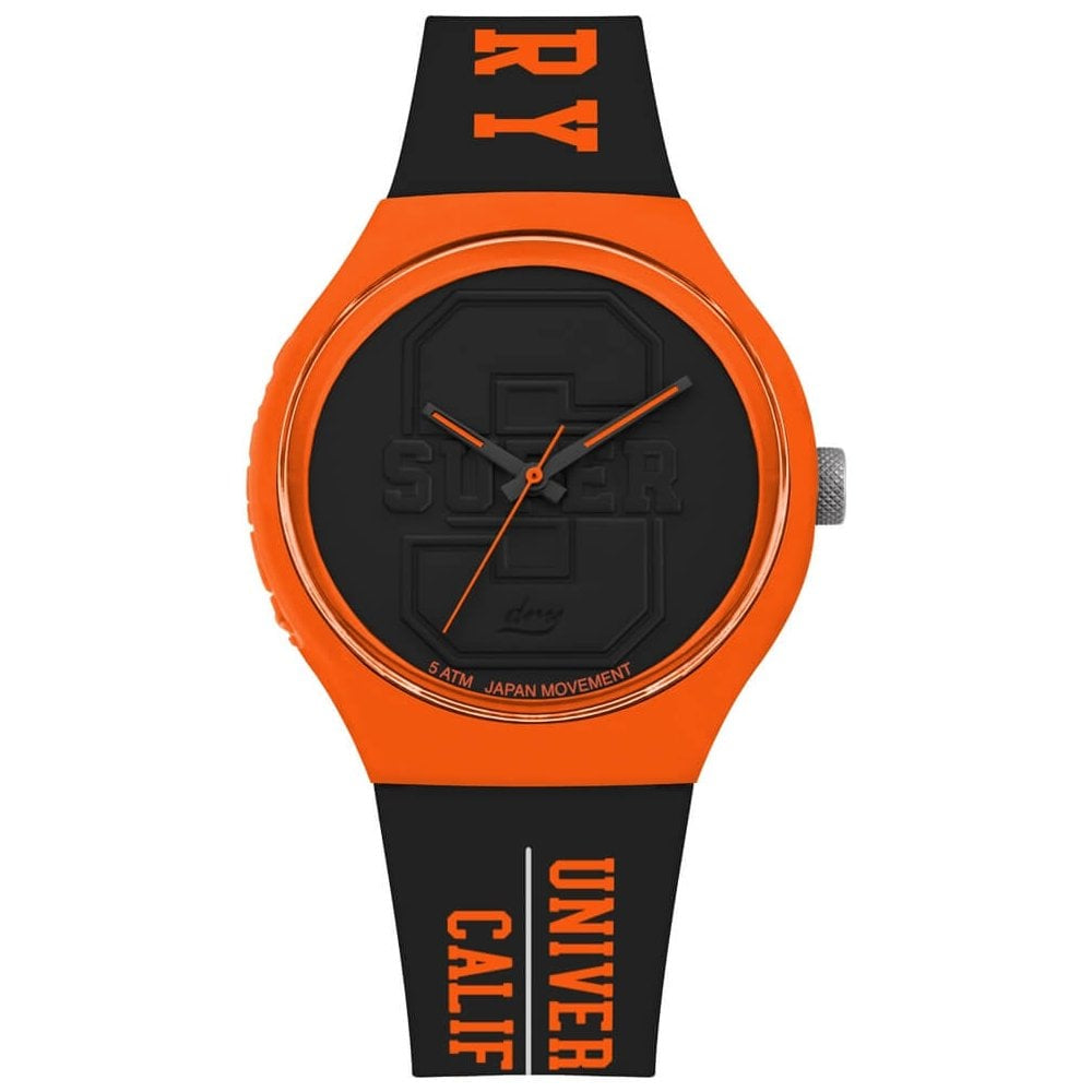 Urban XL Varsity Matt Black Dial With Black Strap Gents Watch