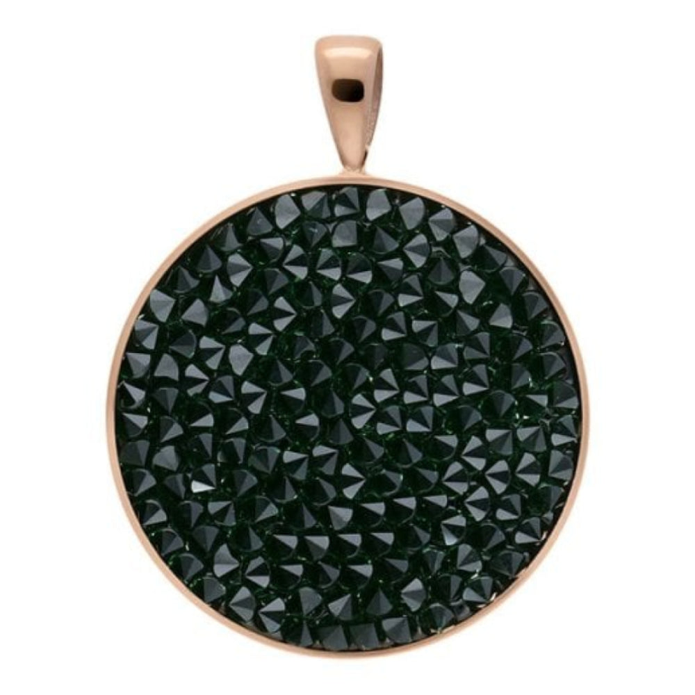 Pendant Tirano Big 25mm Erinite Crystals In RG