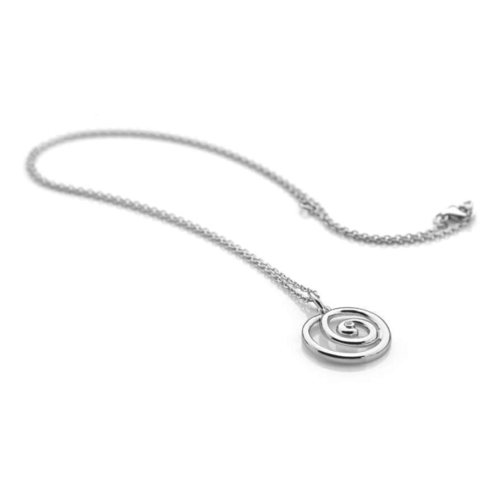 Eternity Spiral Pendant