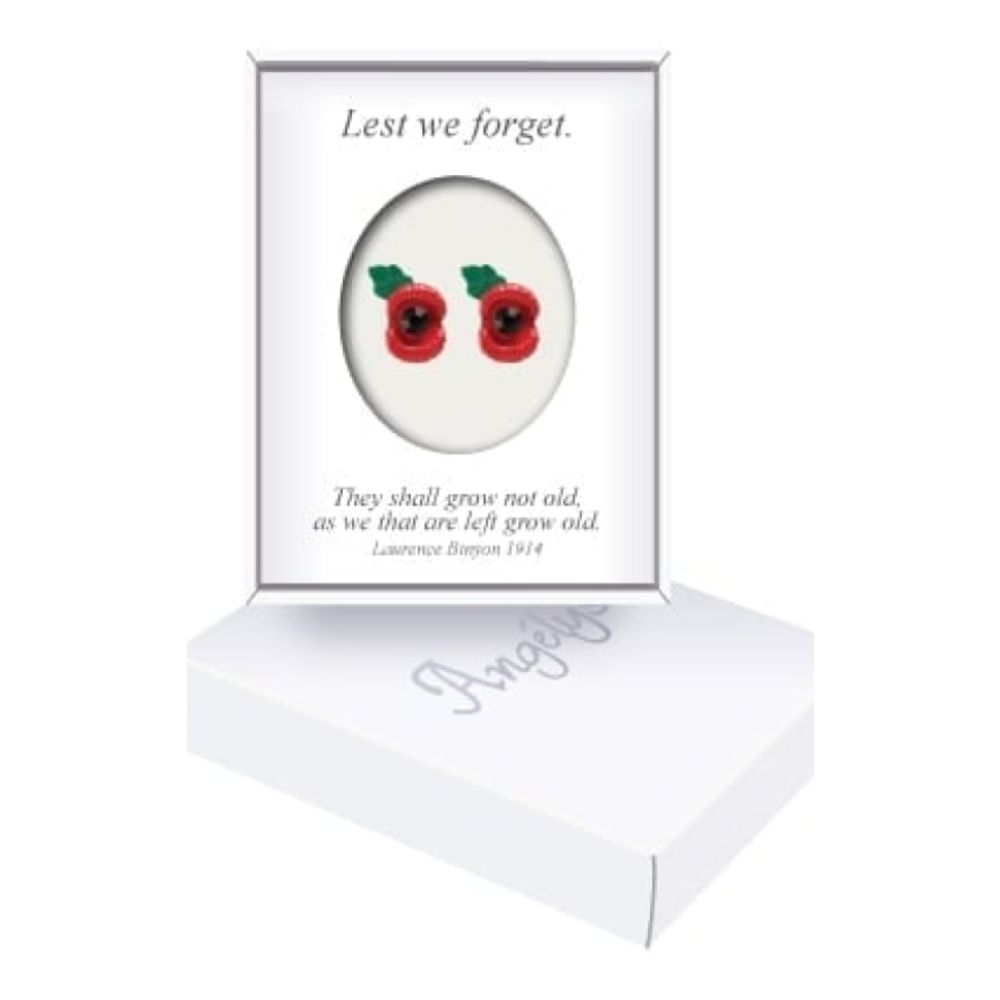 Poppy Stud Earrings 5mm x 10mm