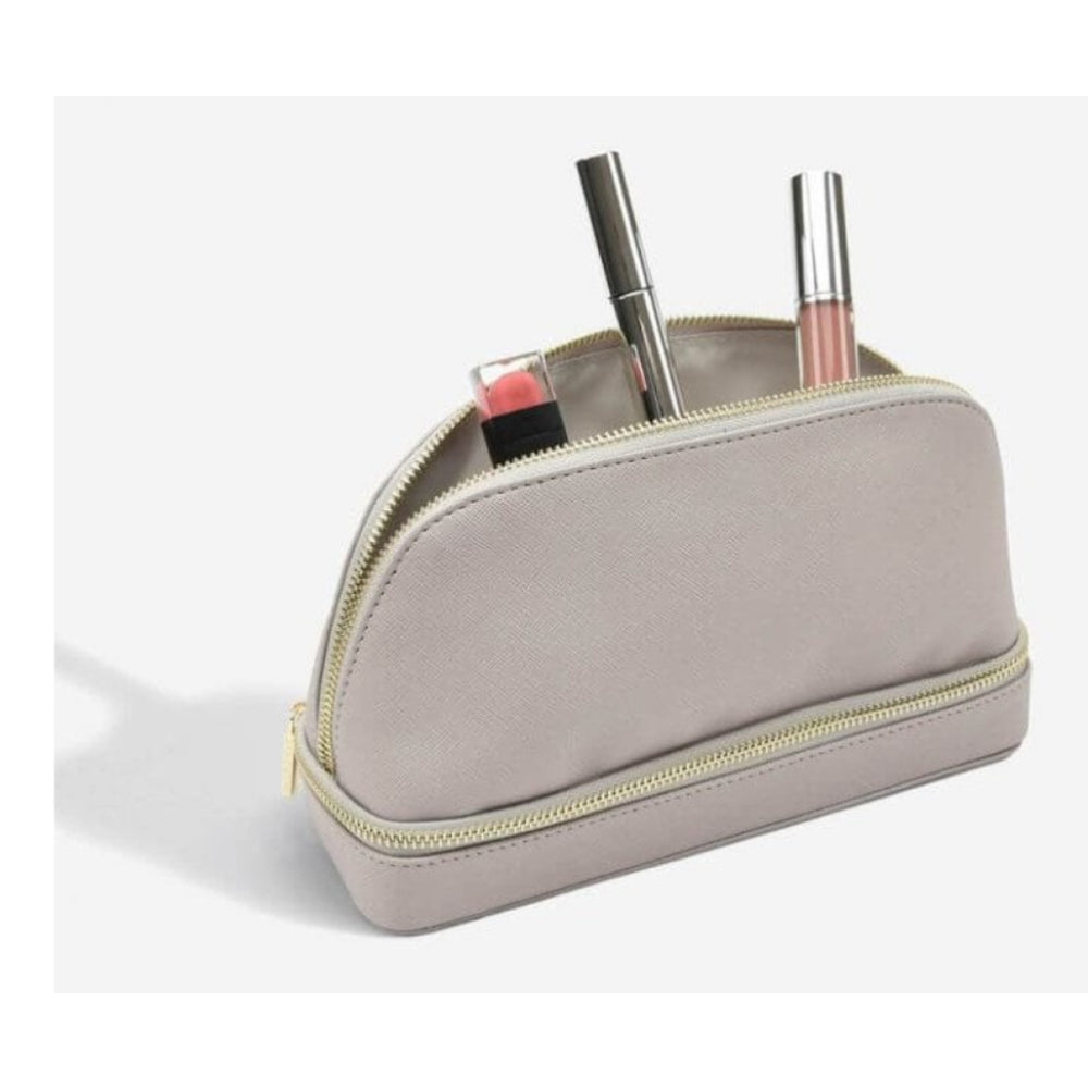 Taupe Cosmetic Bag
