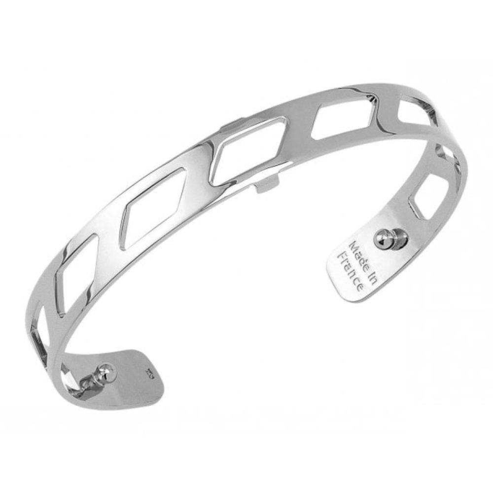 Silver Plated Ruban 8mm Cuff