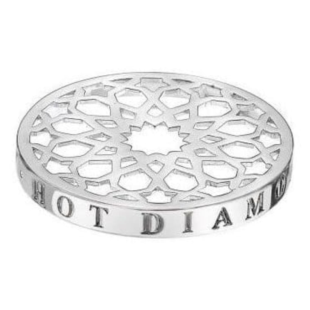 Ladies 33mm Silver Zillij Coin