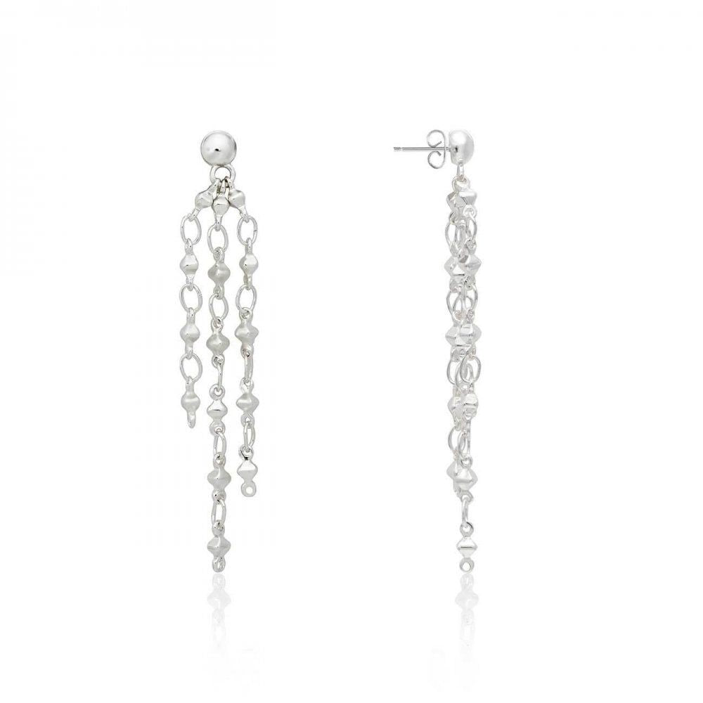 Riva | Silver | Multi Chain | Earrings