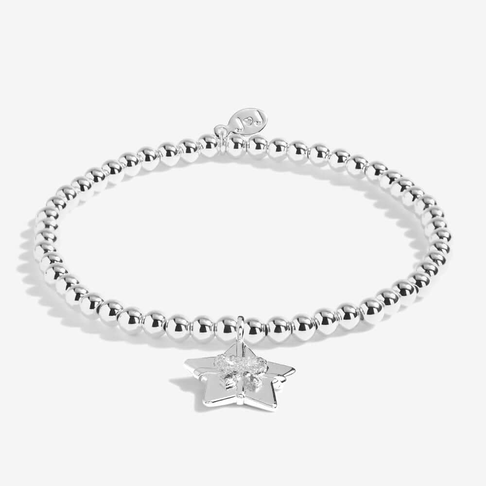Christmas A Little | Merry Christmas | Silver | Bracelet | 17.5cm Stretch