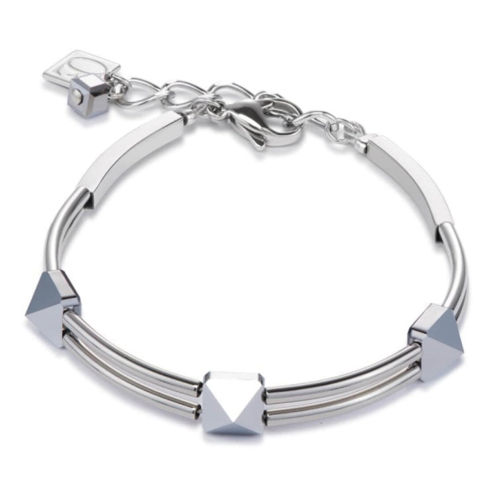 Swarovski Crystals & Stainless Steel Bracelet