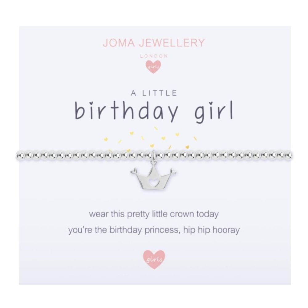 A Little - Birthday Girl - 15.5cm Stretch Bracelet