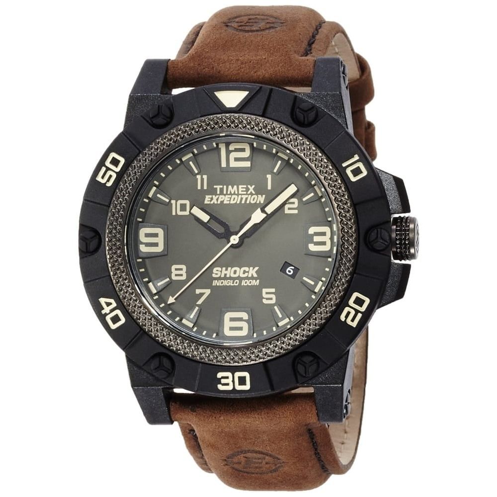 Expedition Field Shock Black Dial Blue Strap