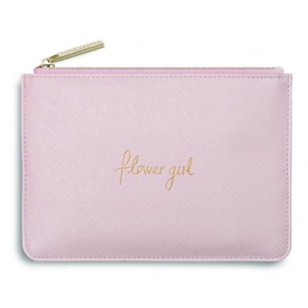The Perfect Pouch - FLOWER GIRL - Metallic Pink