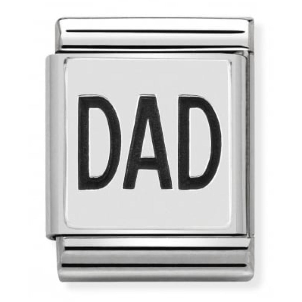 Big Oxidised Silver DAD Link