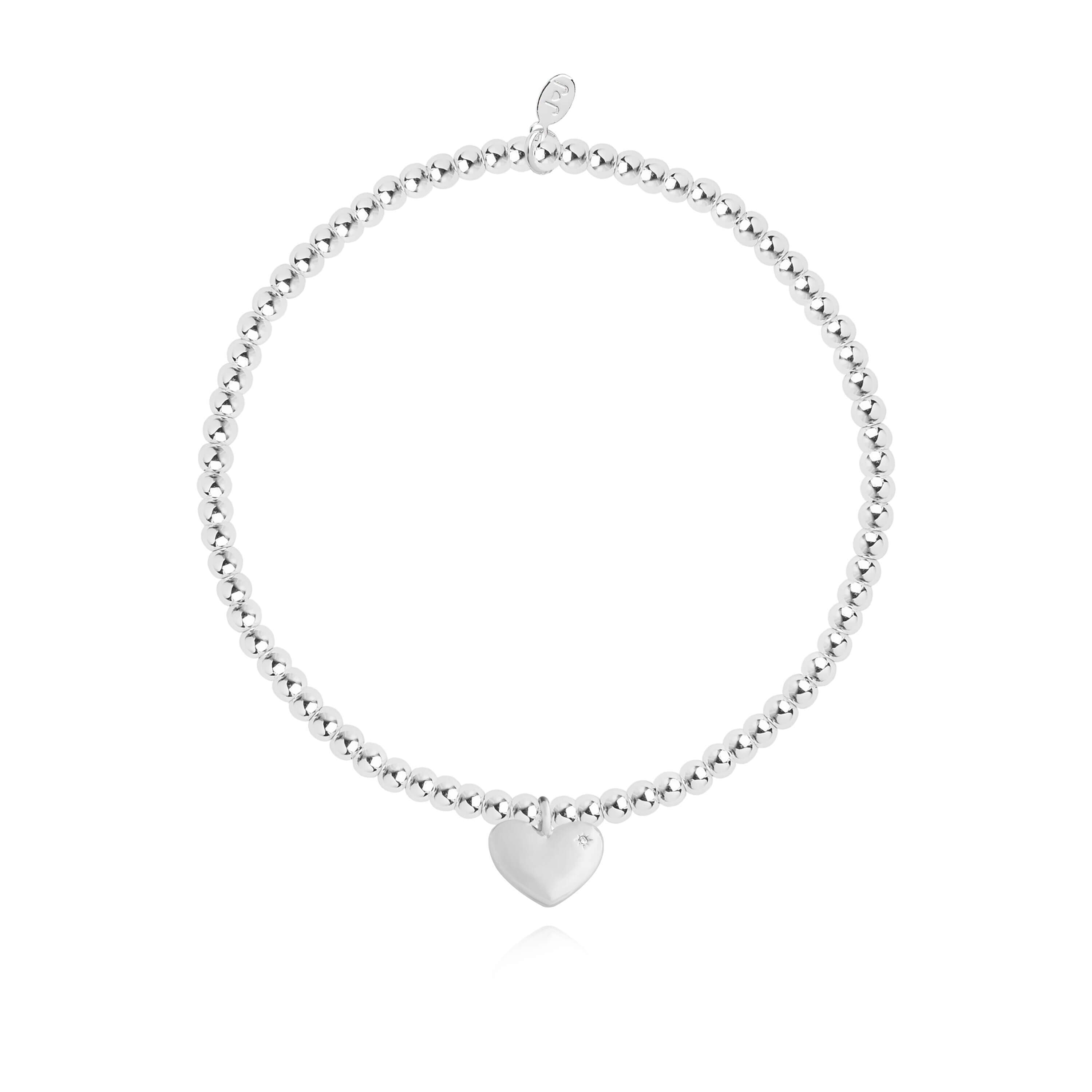 Occasion Gift Box | Live Love Sparkle | Silver | Set Of 3 Bracelets | 17.5cm Stretch