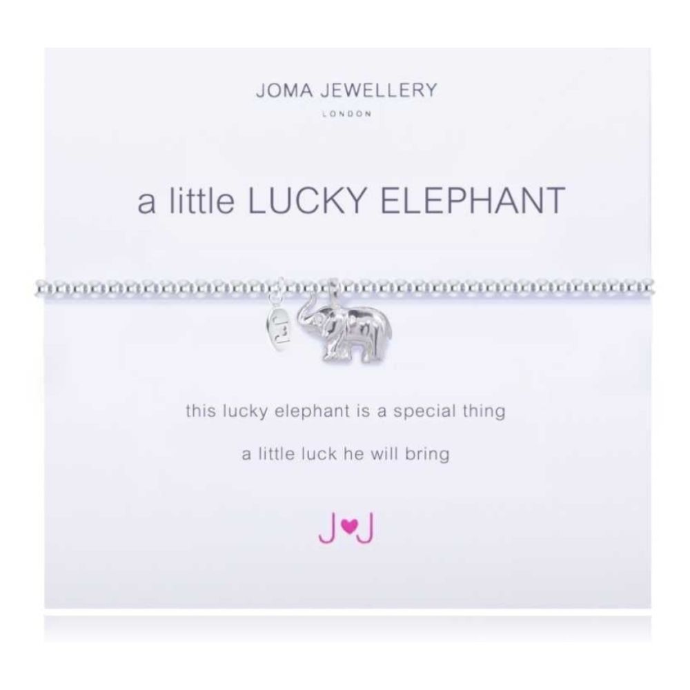 a little LUCKY ELEPHANT - silver bracelet
