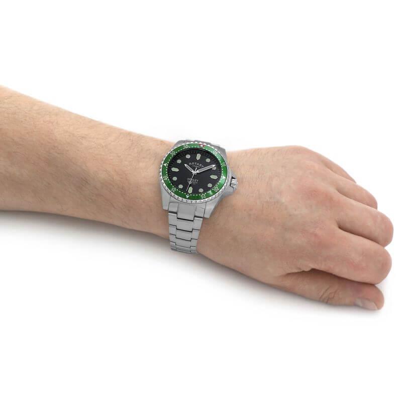Henley Automatic Black Dial Gents Watch