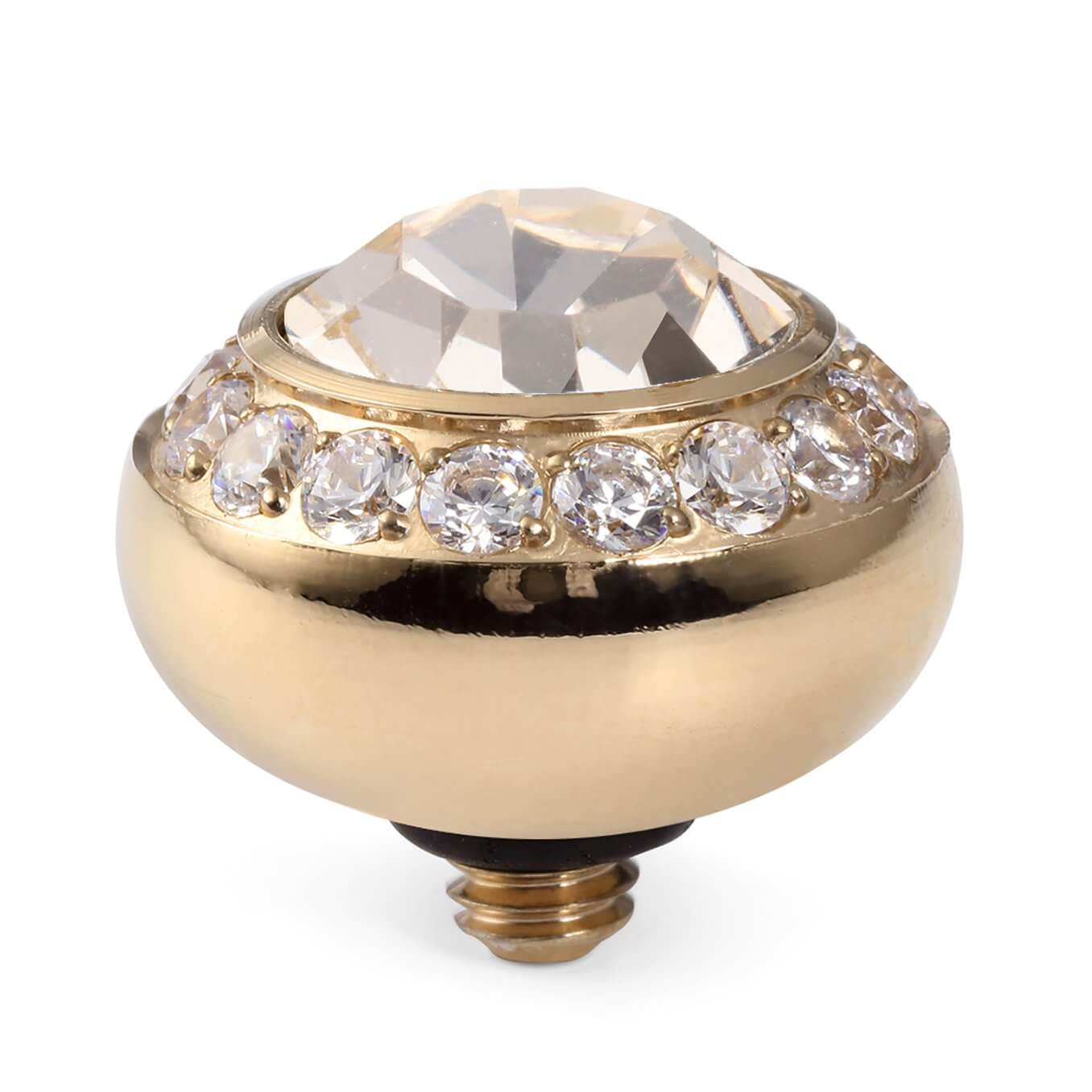 Tondo Deluxe (G/P) 10mm Light Gold Quartz Top